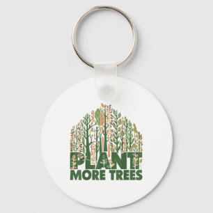 Chaveiro Dia do Árvore Planta Mais Árvores Chegam Dia do Te