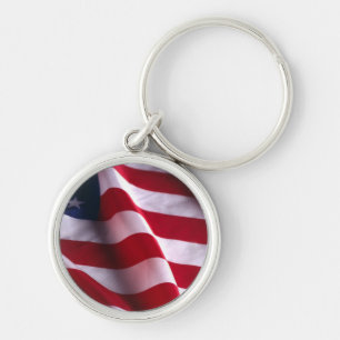 Chaveiro Dia do Veterano Obrigado, Bandeira Patriótica Ame