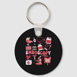 Chaveiro Dia dos Namorados Retro Endo Tripulação Enfermeira