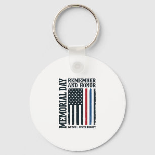 Chaveiro Dia dos Veteranos Lembrar e Homenagear Tributo Vet