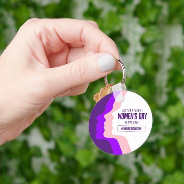 Chaveiro Dia Internacional da Mulher, 8 de março (Mão)