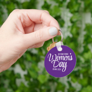 Chaveiro Dia Internacional da Mulher, 8 de março