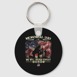 Chaveiro Dia Memorial Nunca Esqueceremos Amantes Veteranos