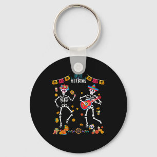 Chaveiro Dia mexicano de Los Muertos, dança do esqueleto