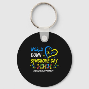 Chaveiro Dia mundial da síndrome de down 321 conscientizaçã