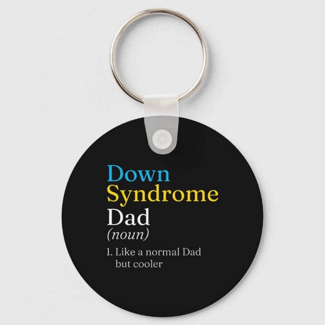 Chaveiro Dia Mundial da Síndrome de Down Para Combater Idei (Frente)
