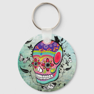 Chaveiro Dia urbano de Tatttoo Muerte da ilustração