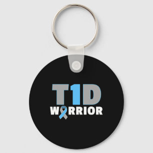 Chaveiro Diabetes Curtos - Diabetes T1d Divertidos Uma Cons