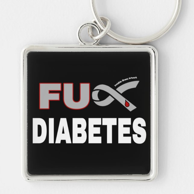 Chaveiro Diabetes FU (Frente)