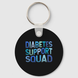 Chaveiro Diabetes Suporta Guerreiro de Diabetes do Tipo 1 d