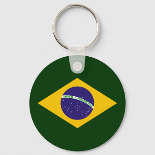 Chaveiro Diamante de Brasil - emblema da bandeira