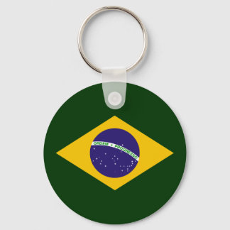 Chaveiro Diamante do Brasil - emblema da bandeira brasileir