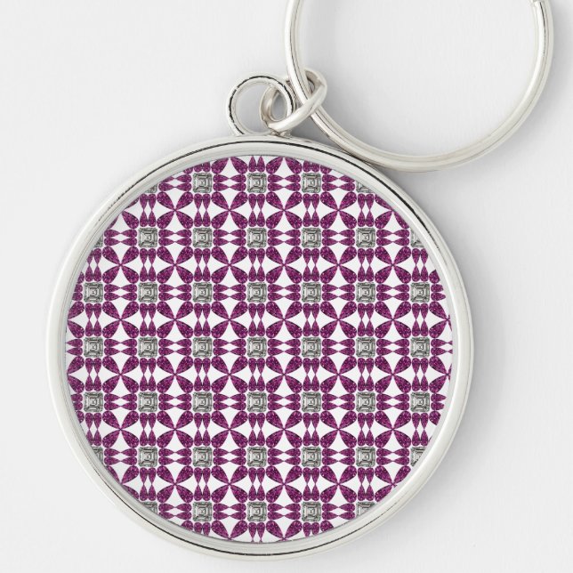 Chaveiro Diamante Roxo (Frente)