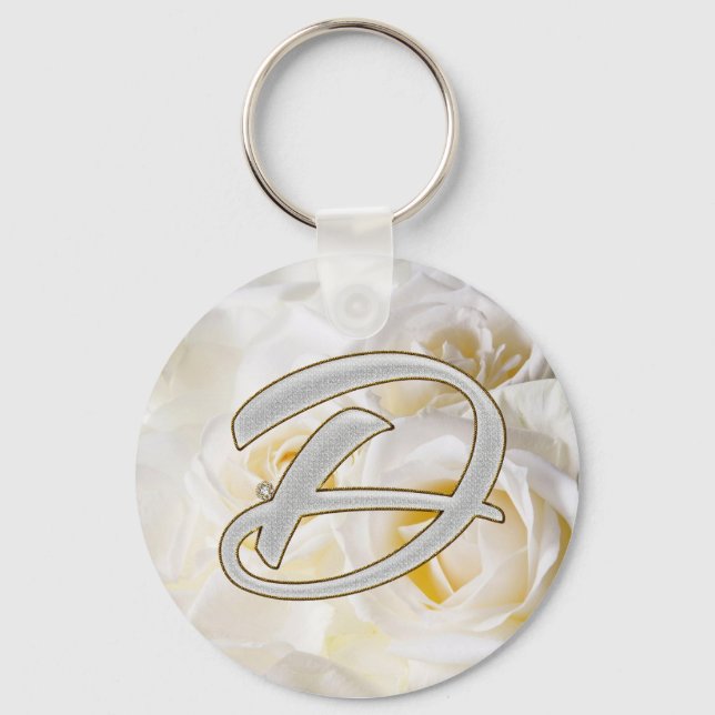 Chaveiro Diamond Bling D (Frente)