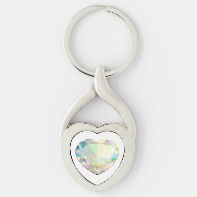 Chaveiro Diamond Heart (Frente)