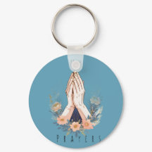 Diário de Oração / Mãos Florais em Oração Cristã