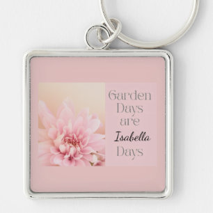 Chaveiro Dias de Jardim Personalizados, Presente para Hobby