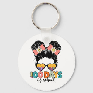 Chaveiro Dias De Meninas Escolares Cabelo De Arma Mensageir