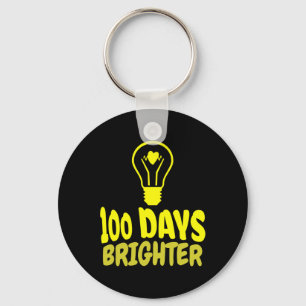 Chaveiro Dias Mais Brilhantes Felizes 100 Dias De Meninas E