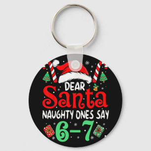 Chaveiro Diga 67 Meme Querido Papai Noel 6 7 Natal Engraçad