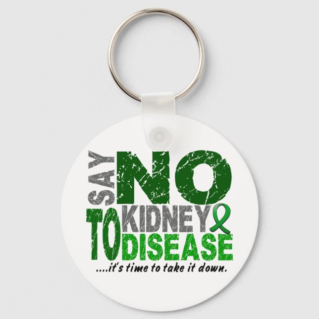 Chaveiro Diga NÃO À Doença Renal 1 (Frente)