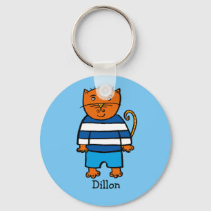 Chaveiro Dillon o Gato Personalizado