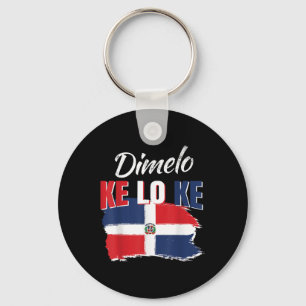 Chaveiro Dimelo Ke Lo Ke República Dominicana Bandeira