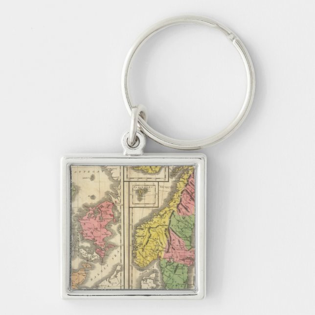 Chaveiro Dinamarca, Suecia e Noruega (Frente)