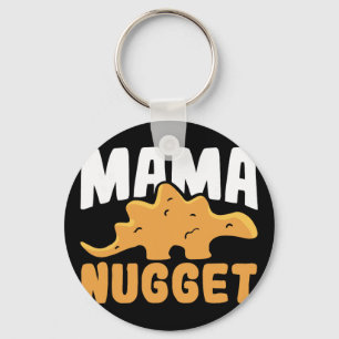 Chaveiro Dinosaur Frango Mama Nugget Mulheres Dino Nugget