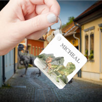 Dinosaur T-Rex Tyrannosaurus nome aquarela 