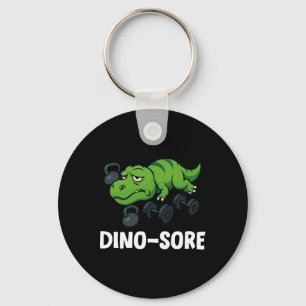 Chaveiro Dinosore Funny T-rex Gym Workout