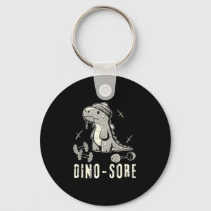 Chaveiro Dinossauro Engraçado Academia T-rex Musculação Lev