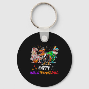 Chaveiro Dinossauro T Rex Feliz Hallothanksmas Halloween Cr