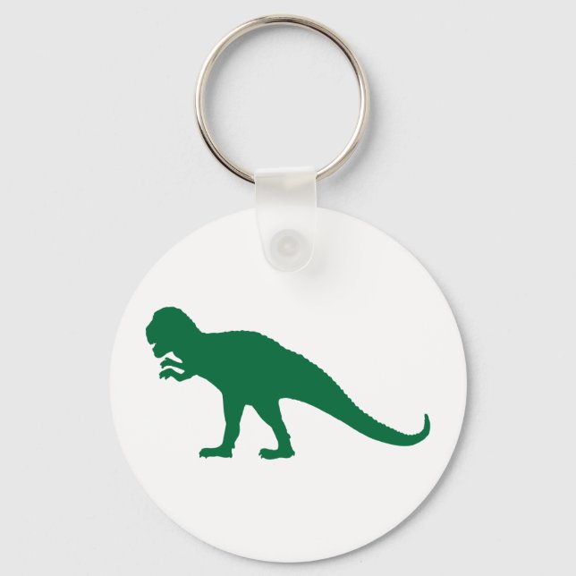 Chaveiro Dinossauro Verde (Frente)