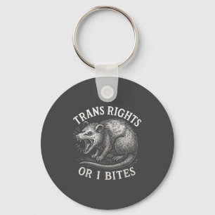 Chaveiro Direitos Trans Ou Eu Morde Engraçado Transgênero S