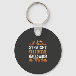 Chaveiro Direto da Cidade de Halloween Bruxa Morcegos da Lu