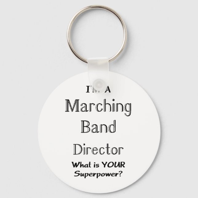 Chaveiro Diretor de banda Marching (Frente)
