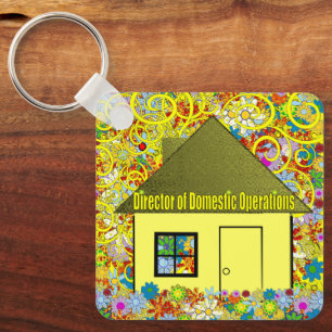 Chaveiro Diretor de Operações Domésticas - Personalizado