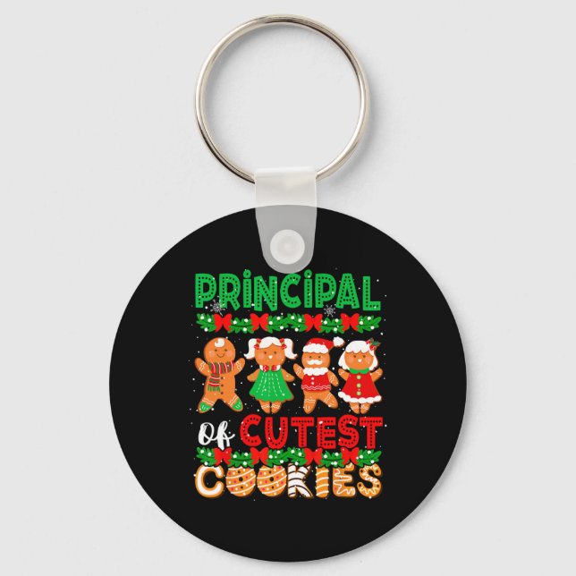 Chaveiro Diretor Dos Cookies Cutest Gingerbreads De Natal (Frente)