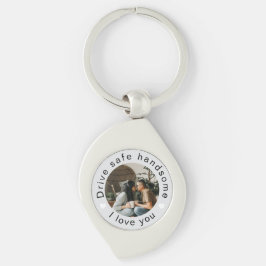 Chaveiro Dirija com Segurança Bonito Foto Personalizada Dia