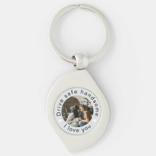 Chaveiro Dirija com Segurança Bonito Foto Personalizada Dia