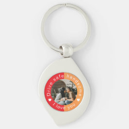 Chaveiro Dirija com Segurança Bonito Foto Personalizada Dia