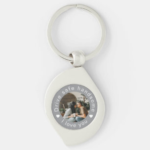 Chaveiro Dirija com Segurança Bonito Foto Personalizada Dia