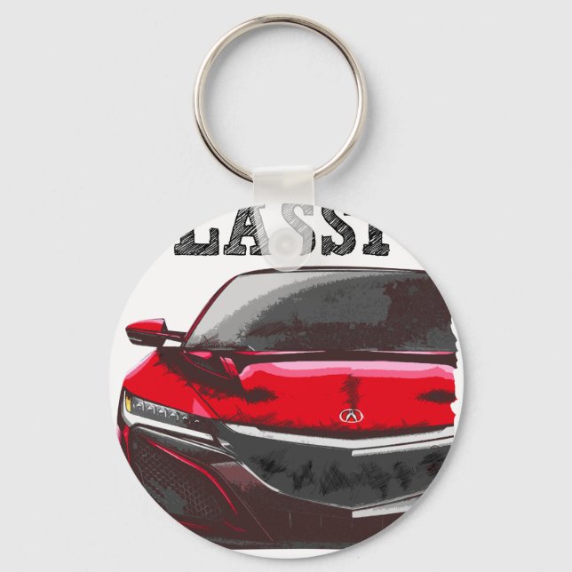 Chaveiro dirija o acura nsx clássico (Frente)
