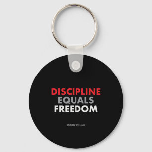 Chaveiro "Disciplina Igual à Liberdade" Jocko Willink