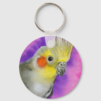 Chaveiro Disco Cockatiel