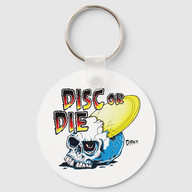 Chaveiro Disco Ou Morte (Frente)