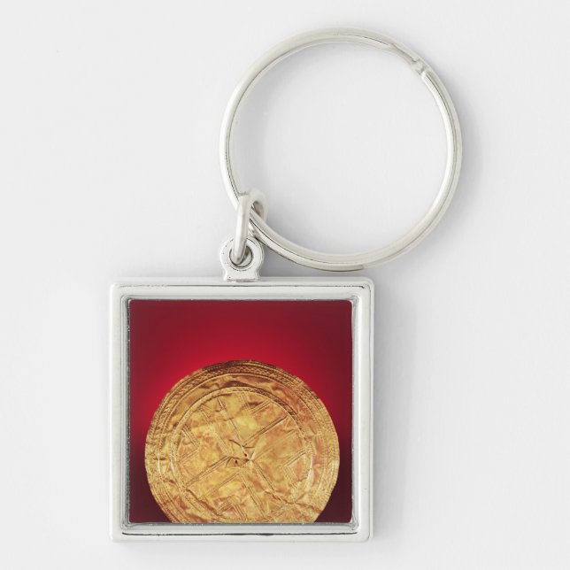 Chaveiro Disco usado possivelmente como um broche, de (Frente)