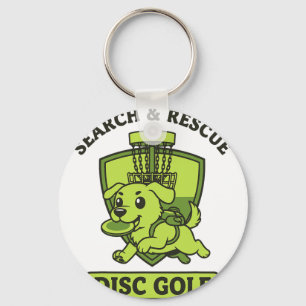 Chaveiro Disco Voador de Cão de Golfe de Disco de Busca e R