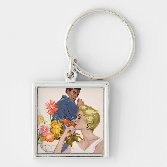 Chaveiro Discussão do aniversário (Frente)